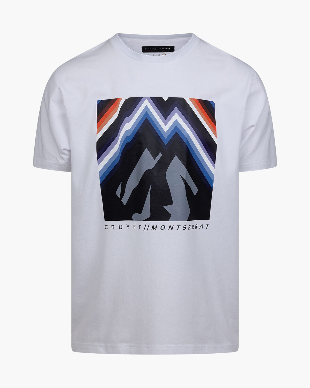 Montserrat Peak Tee - 95 %Cotton 5%Elastane, White, hi-res