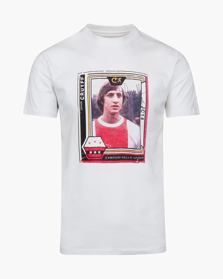 Cruyff Memorial Tee AMS, White, hi-res