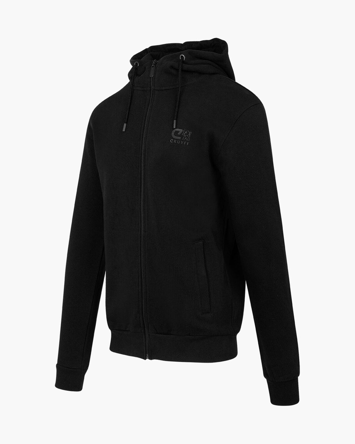 Hernandez Zip Thru Hood, Black, hi-res