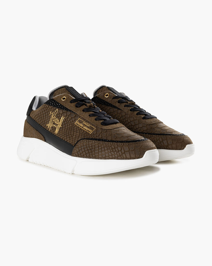 Amato - Anaconda/Soft Nappa, Dark green, hi-res