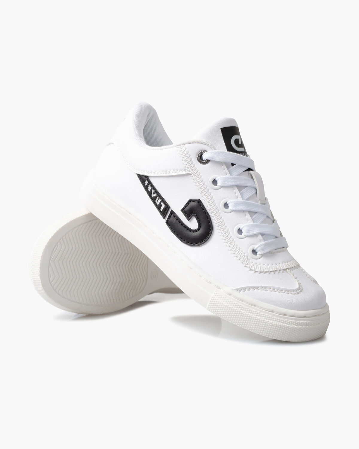 Flash, White/Black, hi-res