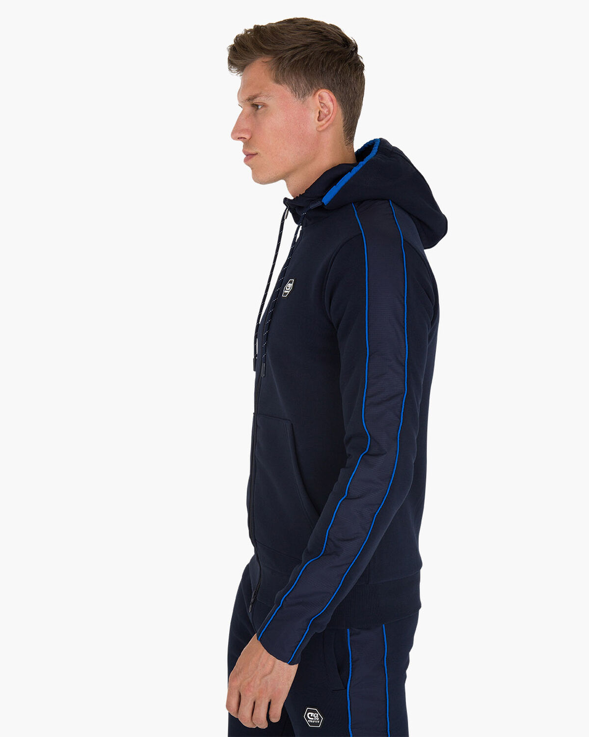 Rodriguez Zip-Thru Hood, Navy, hi-res