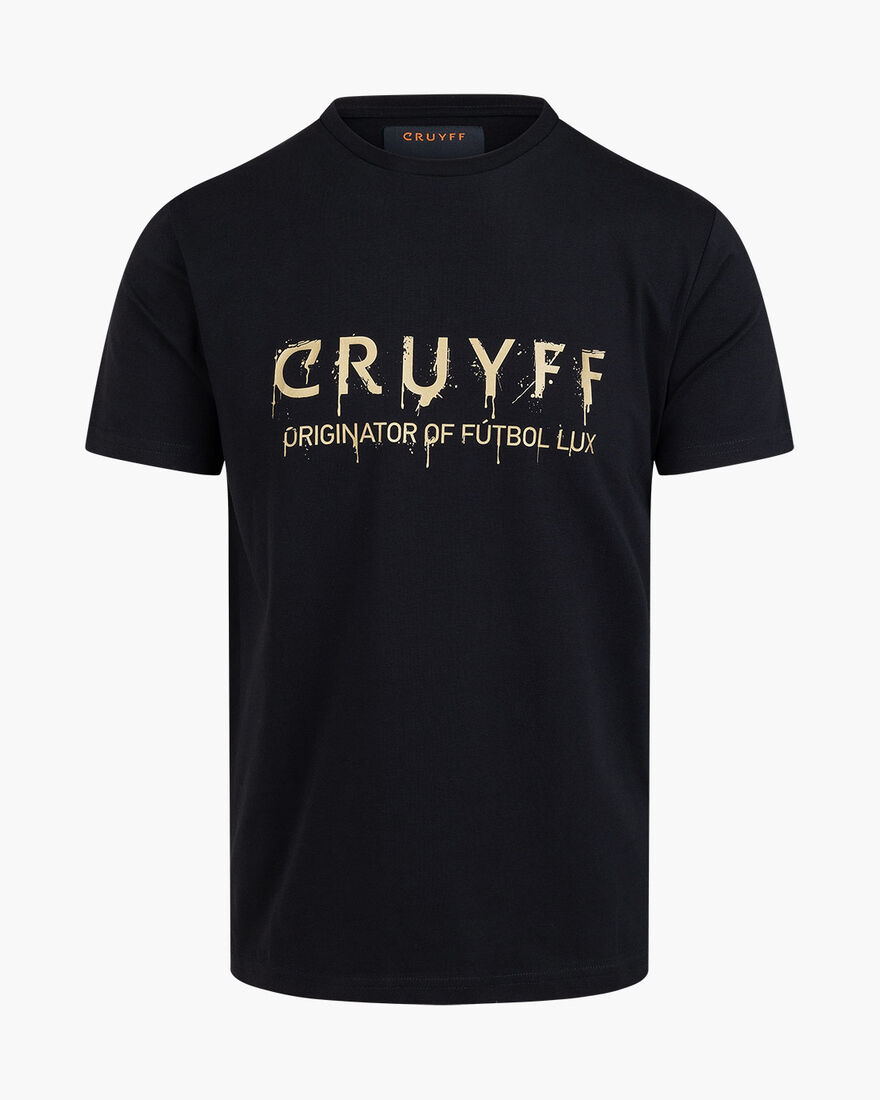 Graffiti Tee - 95%Cotton 5%Ea, Black, hi-res