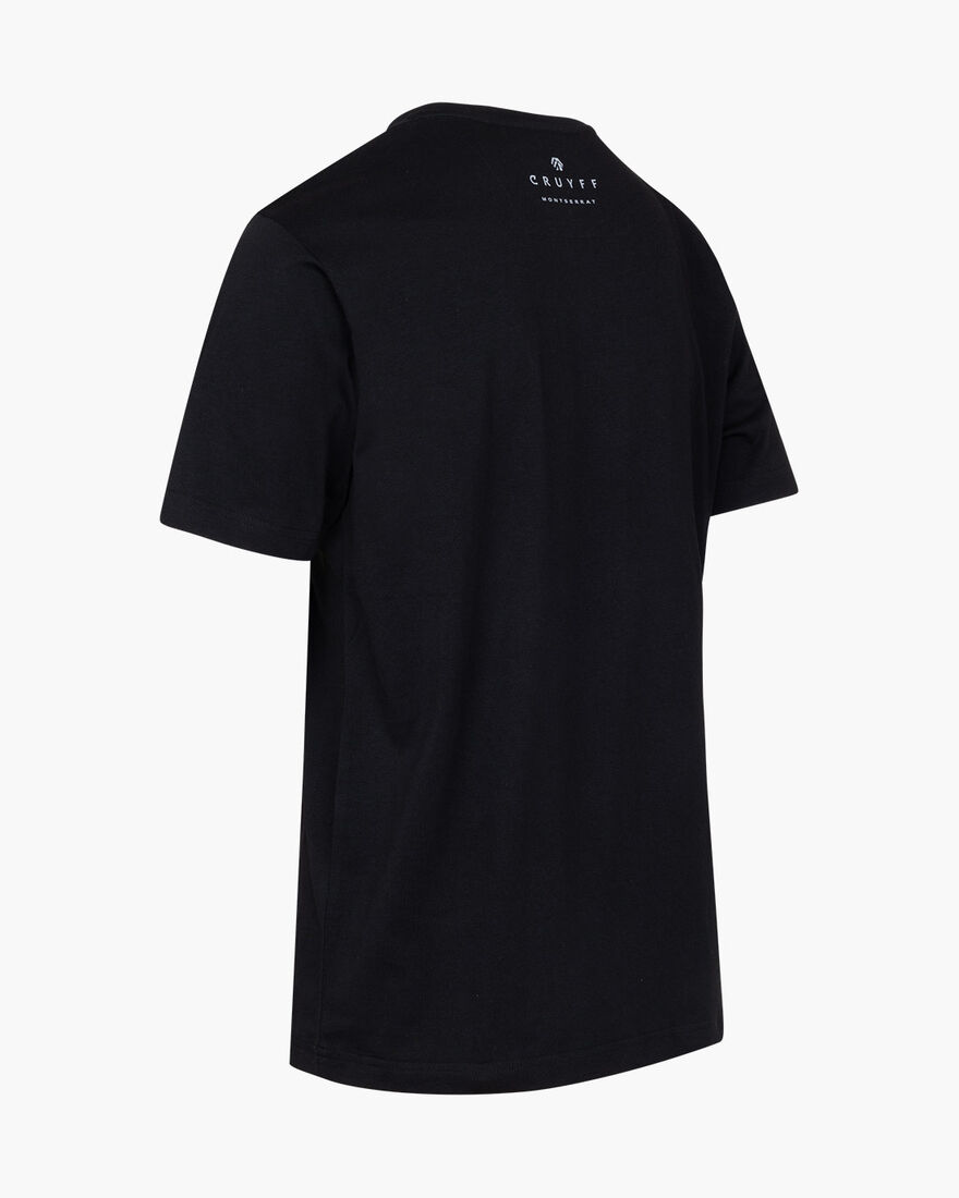 Montserrat Mountain Tee - 100%Cotton, Black, hi-res