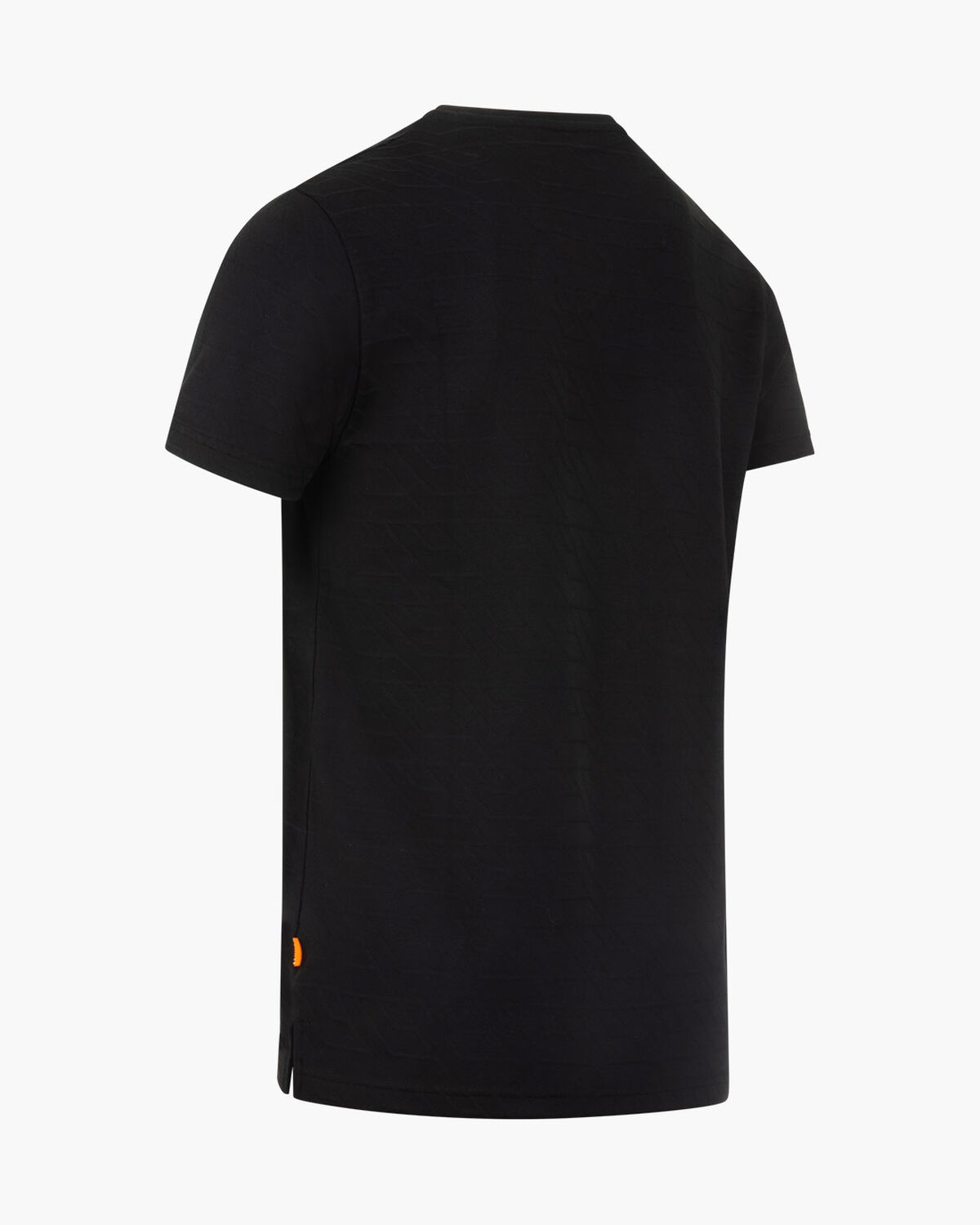 Luka Jacquard Tee, Black, hi-res