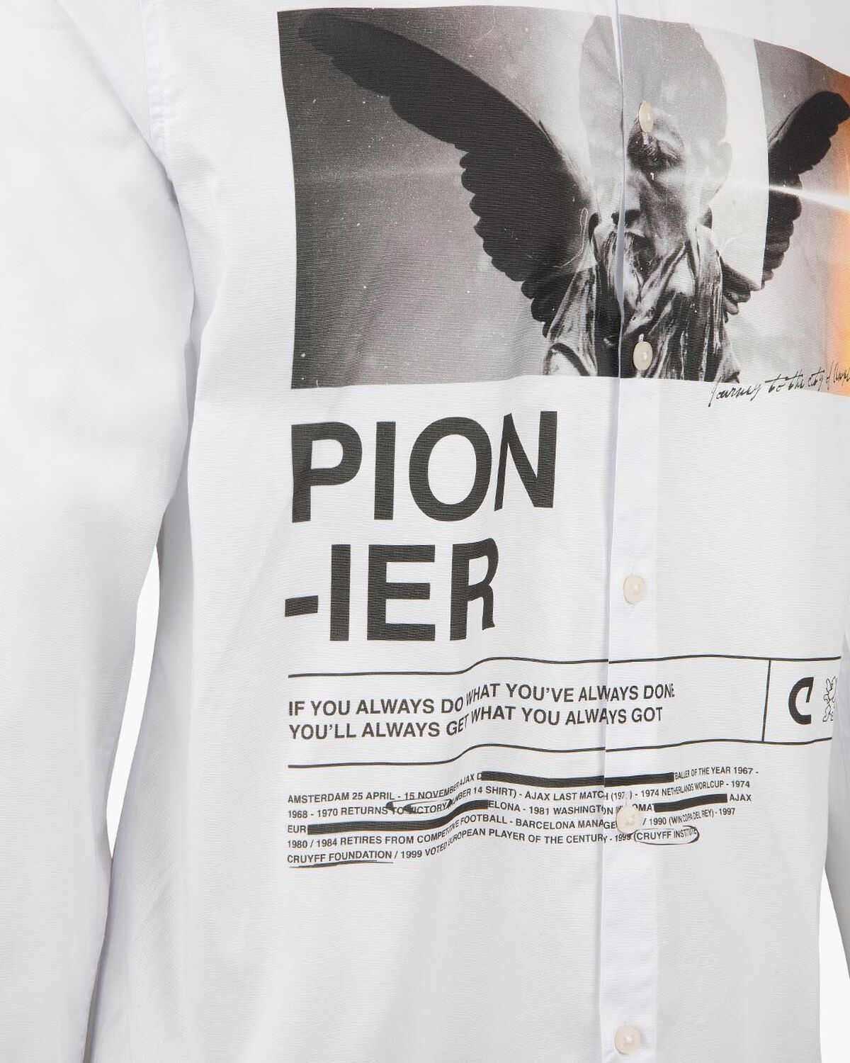 Siva Printed Shirt, White, hi-res