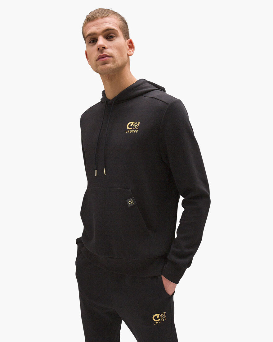 Joaquim Hoodie - Navy - 70%Cottn / 30% Polyester, Black, hi-res