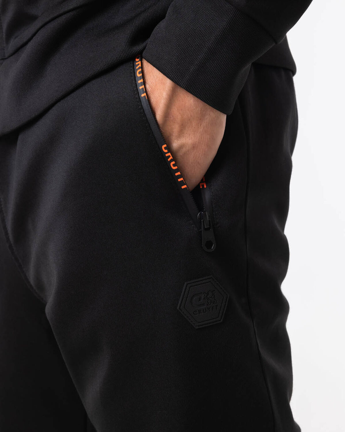 Rafael Track Pant - 65%Polyester 35%Cotton, Black, hi-res