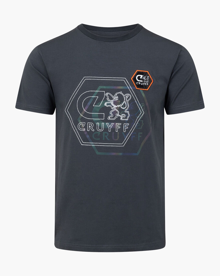 Sanser Tee, Charcoal Grey, hi-res