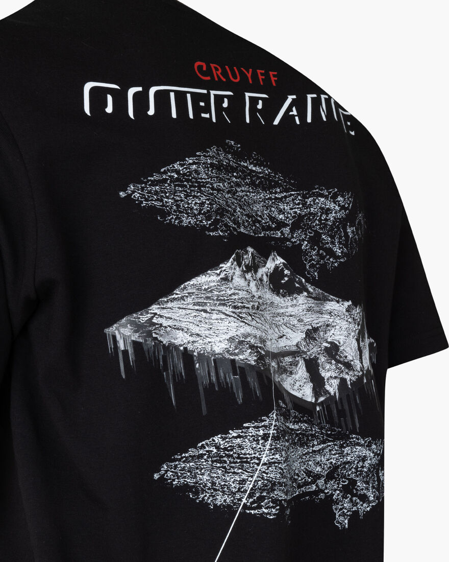Outerrange Tee, Black, hi-res