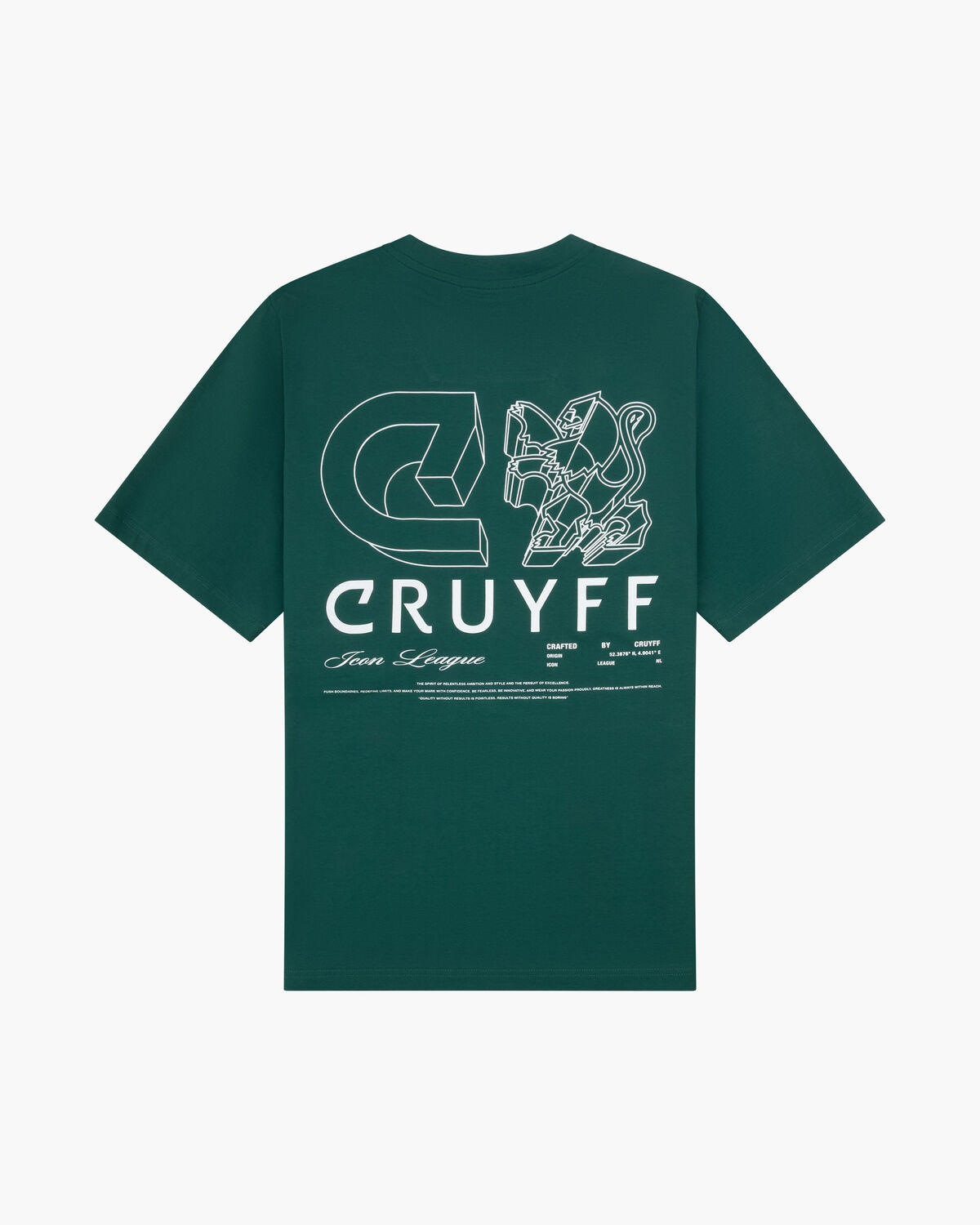Spirit Tee, Forest Green, hi-res