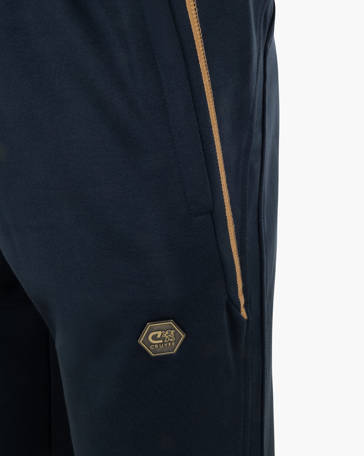 Obsidian Trackpant, Blue/Gold, hi-res
