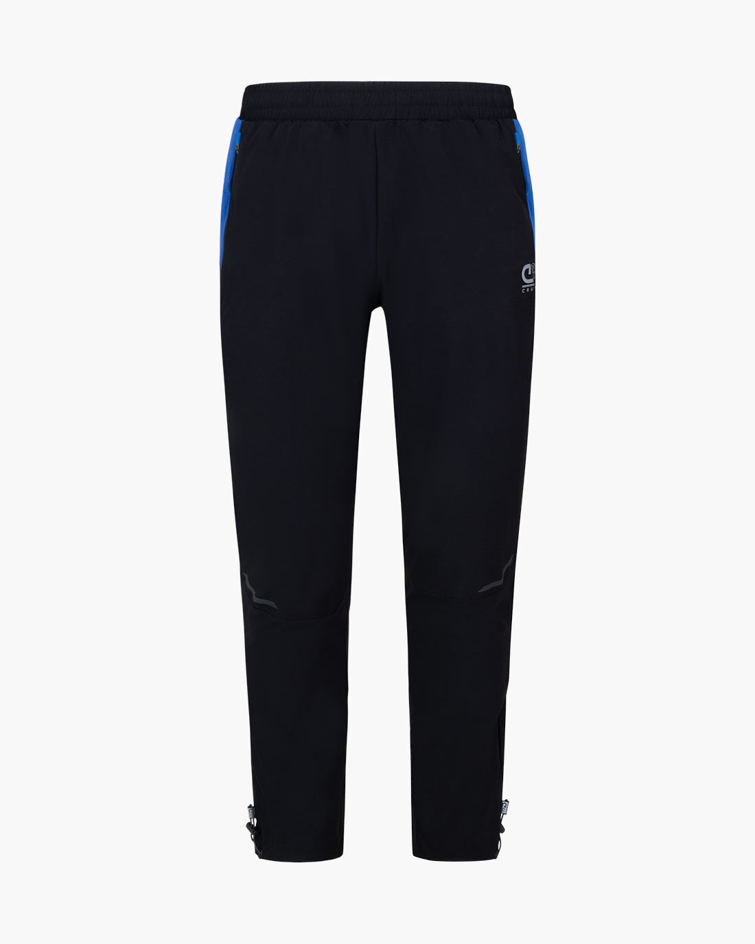 Black and blue track pants clearance