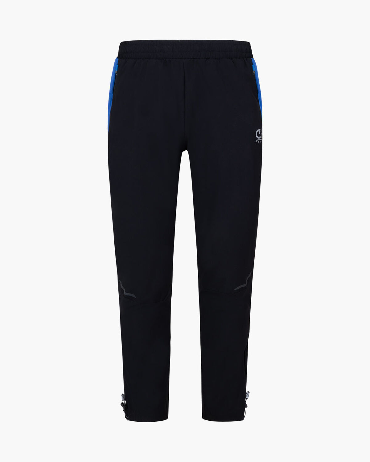 Elite Track Pants, Black/Blue, hi-res
