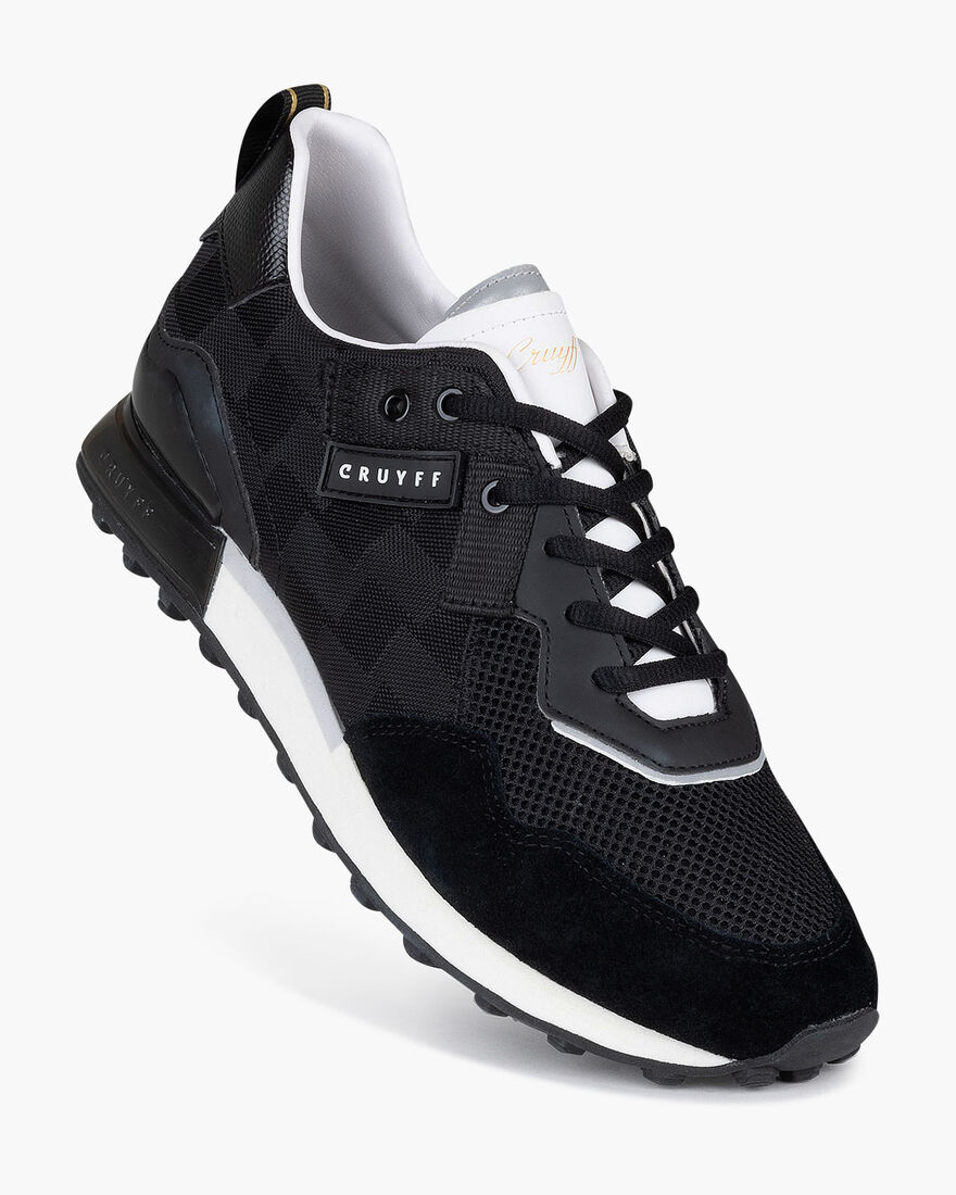 Superbia - Teknit Mesh/Suede, Black/Gold, hi-res