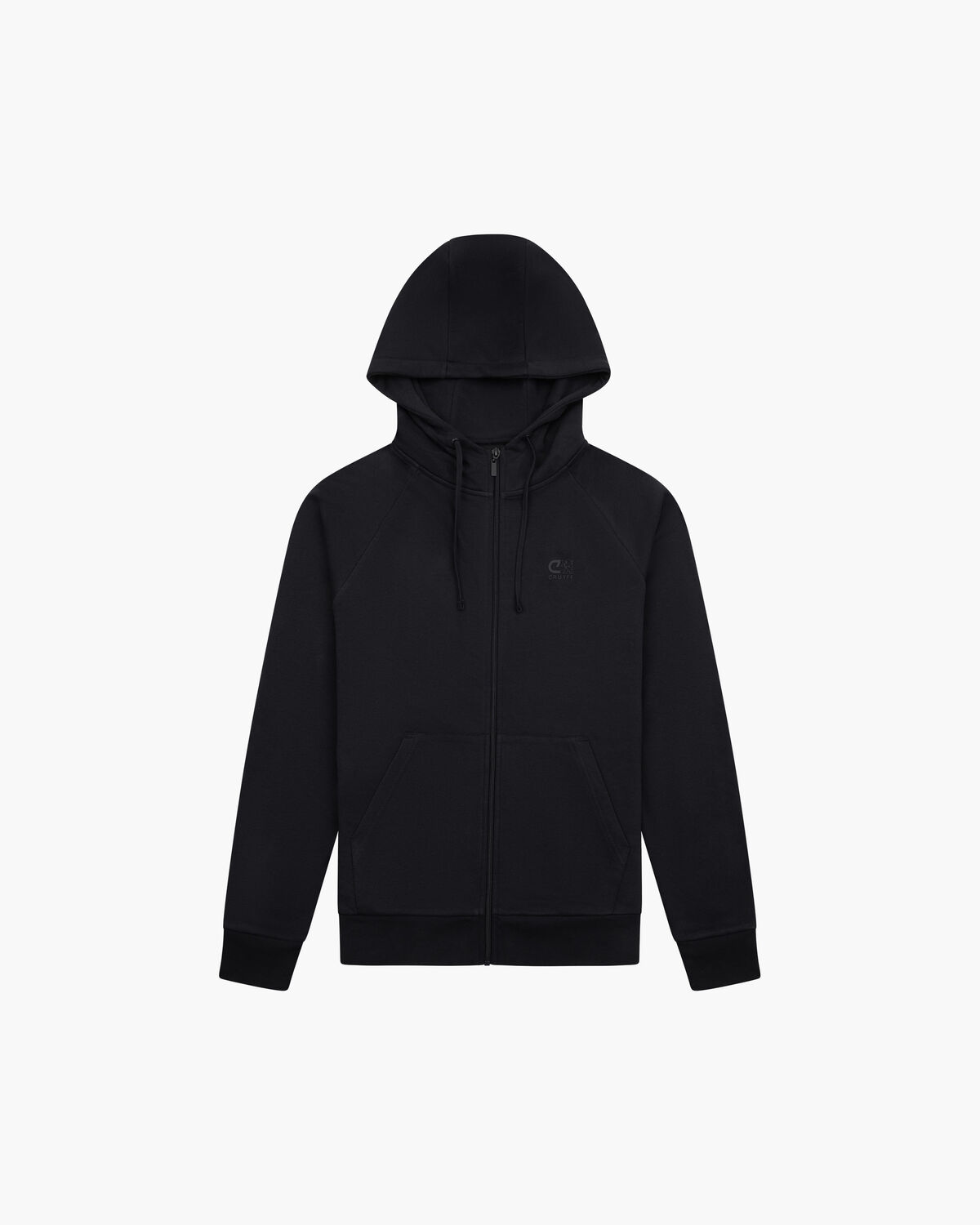 Classic Zip-Through, Black, hi-res