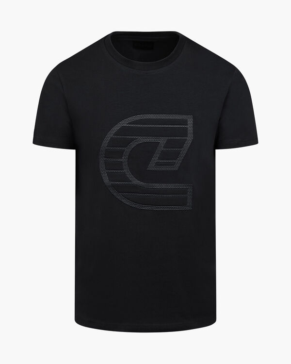 C-logo Herringbone Tee