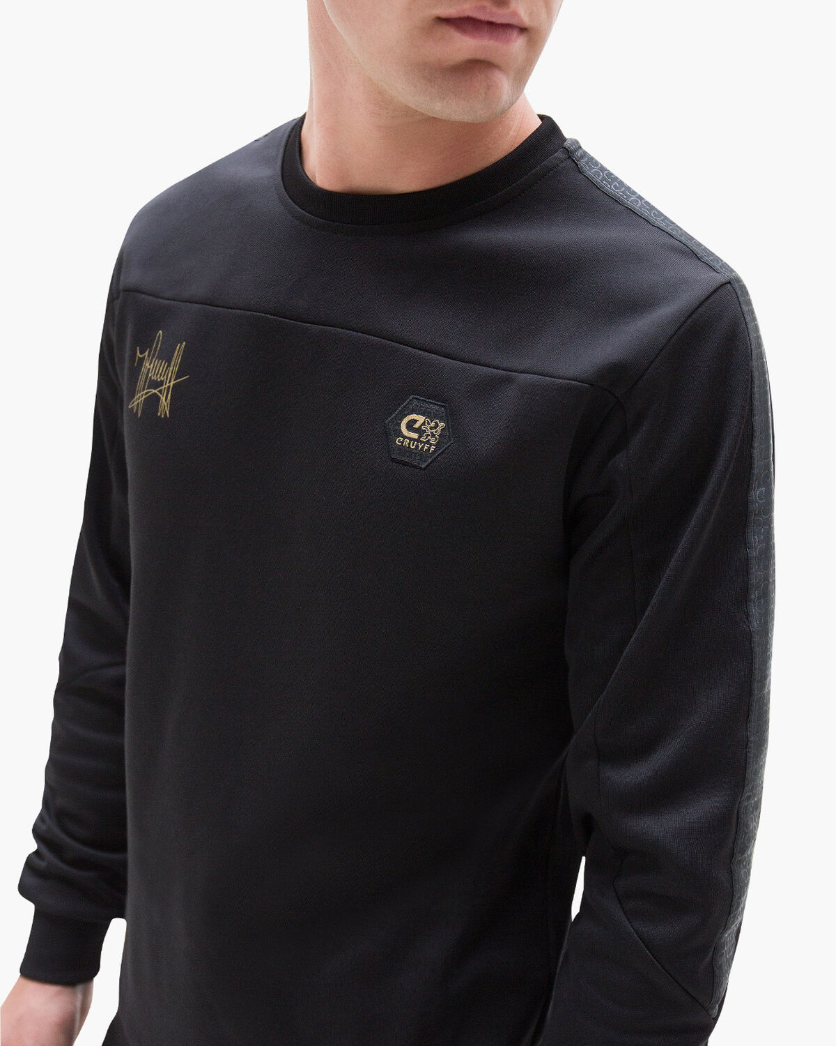 Carreras Crewneck, Black, hi-res