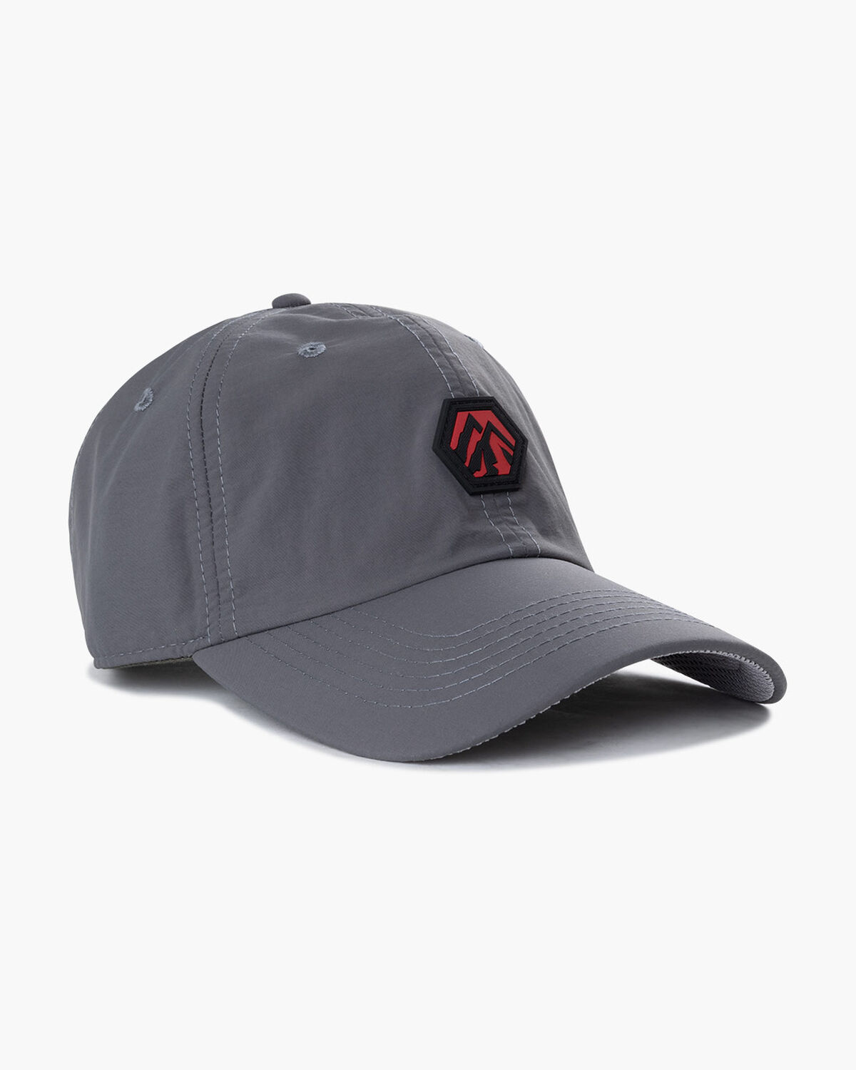 Montserrat hex peak tech cap, Grey, hi-res