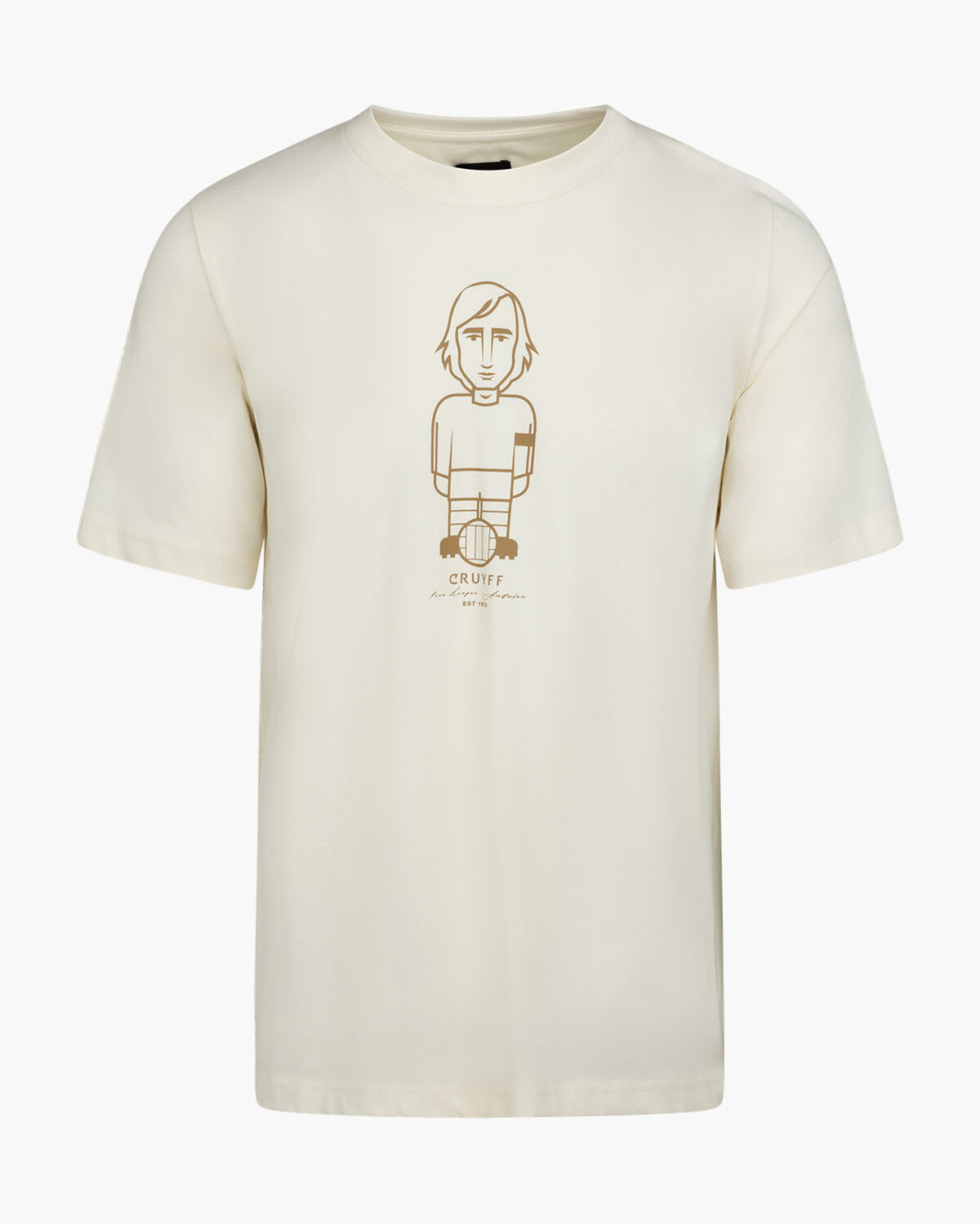 Cruyff Avatar Tee, White/Orange, hi-res