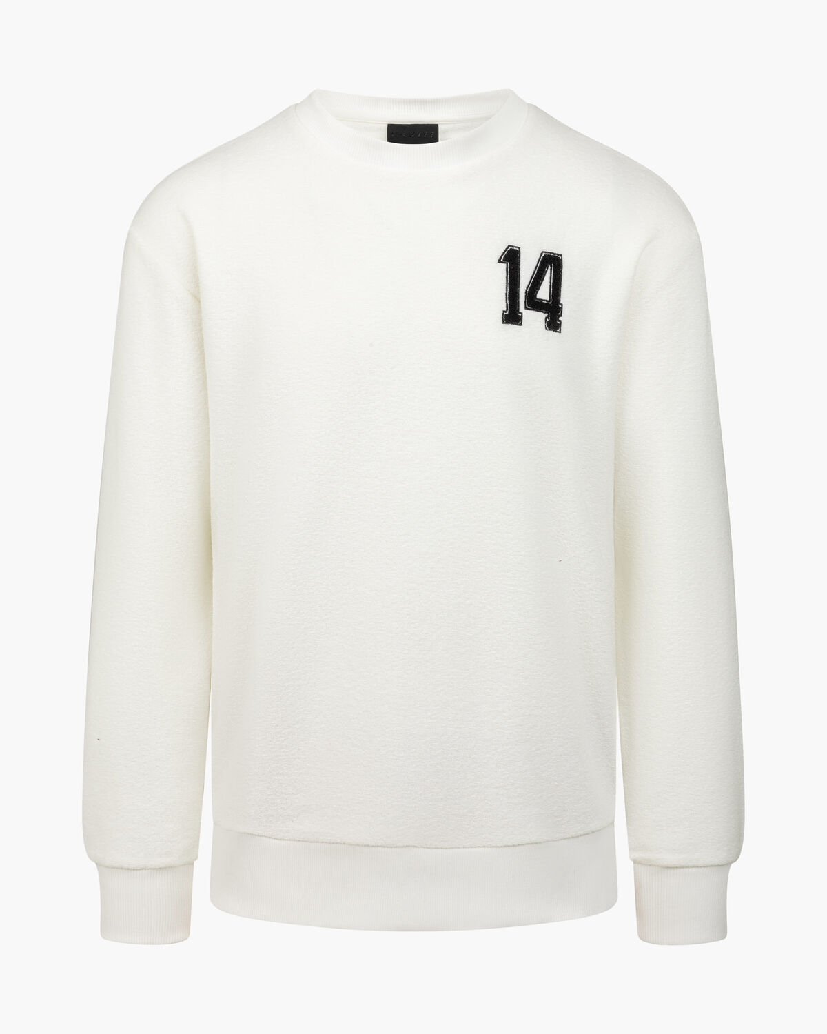 Boucle 14 Crewneck, White/White, hi-res