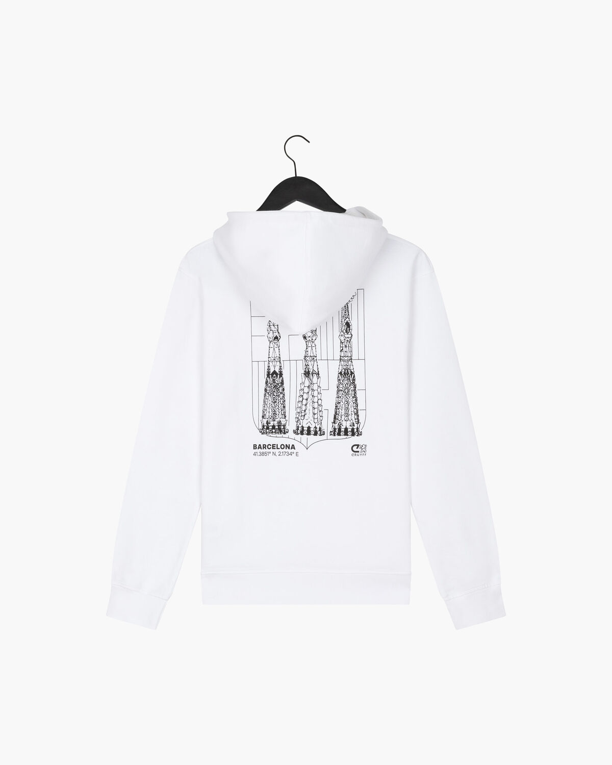 City Pack Hoodie BCN 2.0, White, hi-res