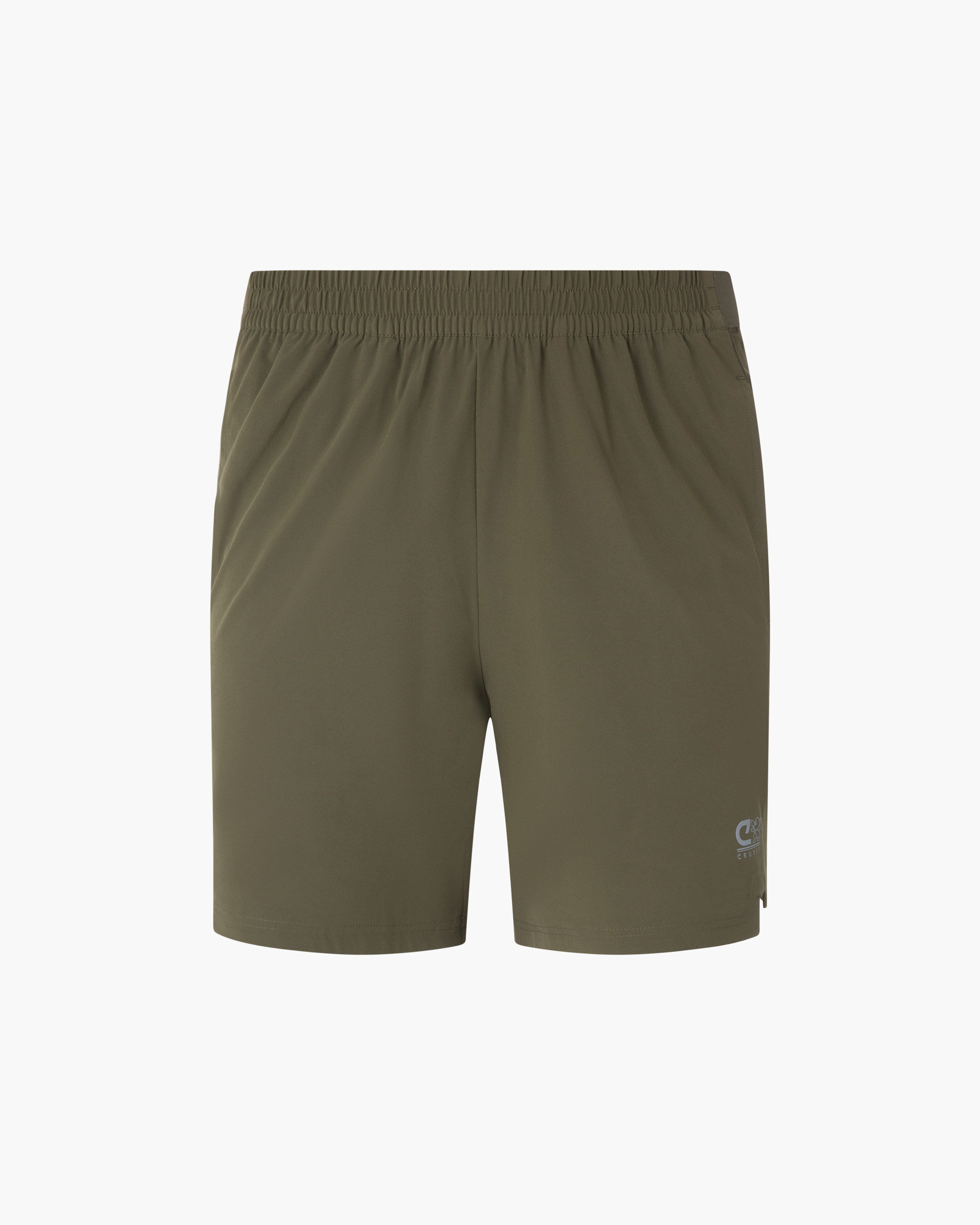 Army green running shorts 2025