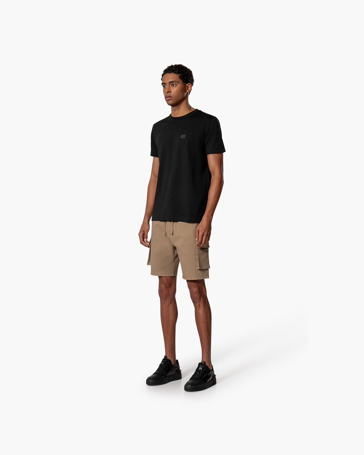 Twill Cargo Short, Sand, hi-res