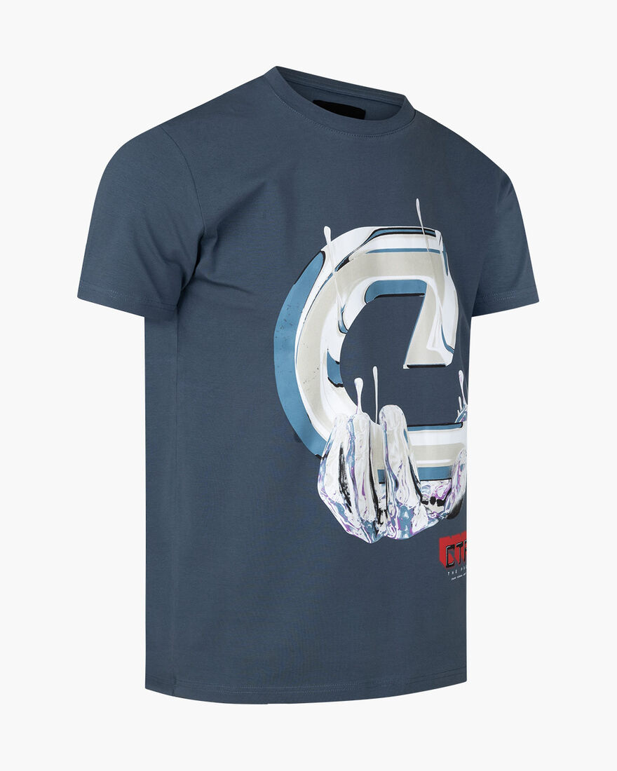 Control Tee, Charcoal Grey, hi-res