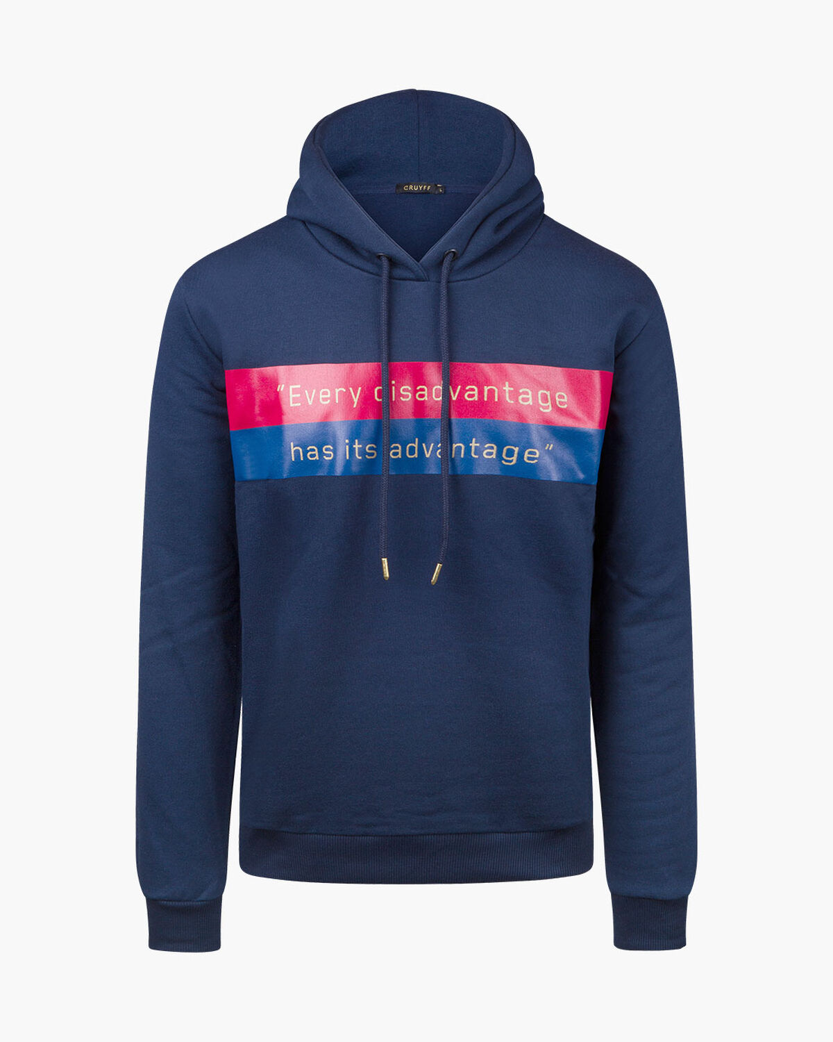 Advantage Hoodie - Navy - 50% Cotton/50% Polyester, Navy, hi-res