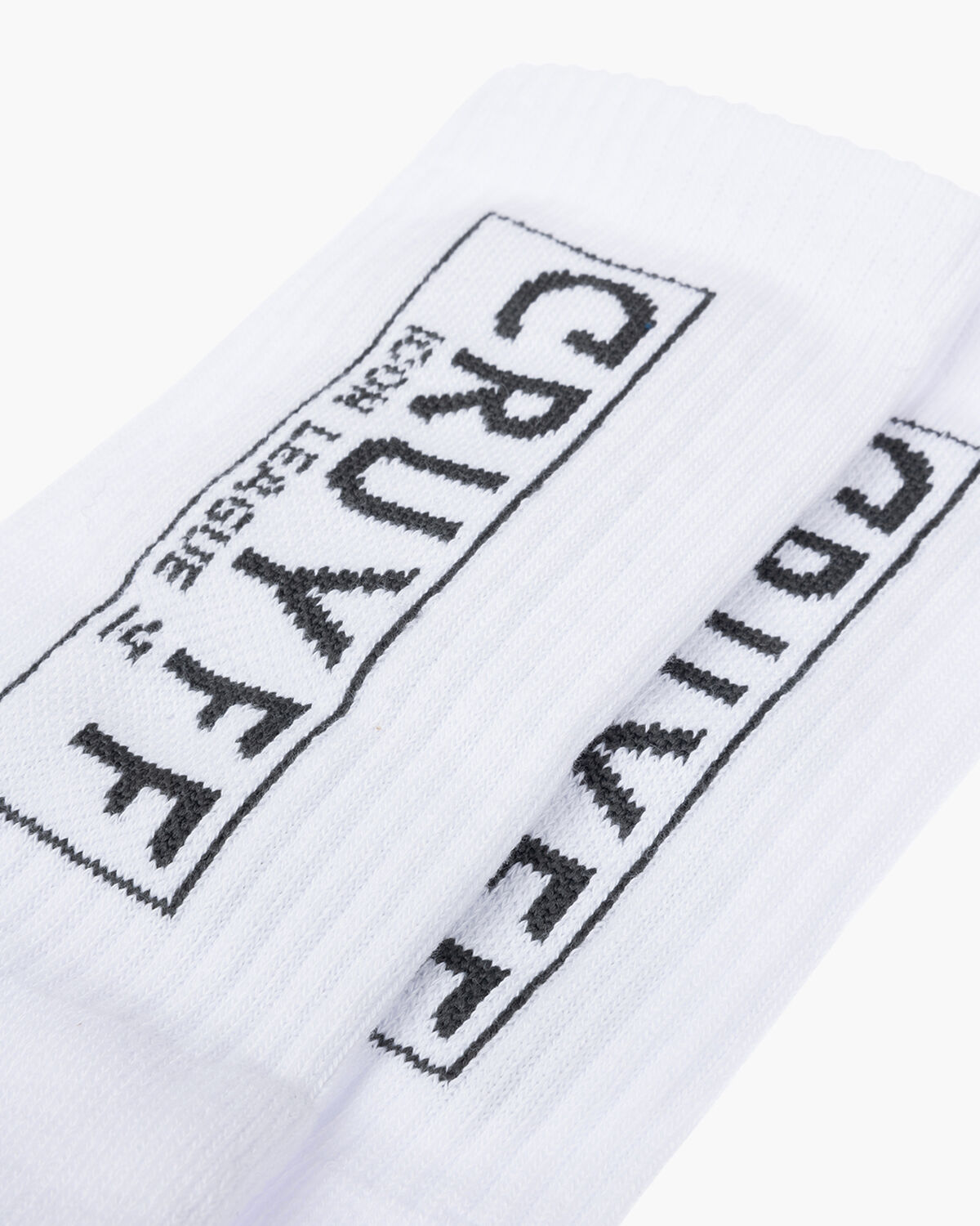 Box Logo Socks, White, hi-res