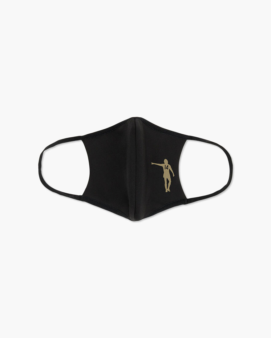 Cruyff Maestro Facemask - Black - 95% Polyester / , Black/Miscellaneous, hi-res