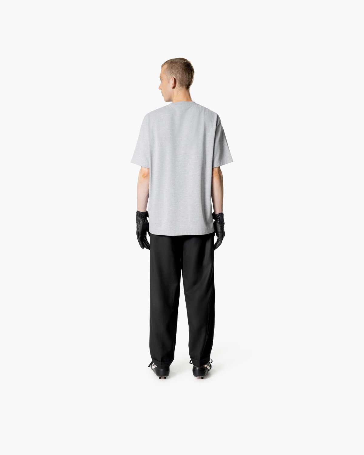 Luxury Signature Tee, Grey, hi-res