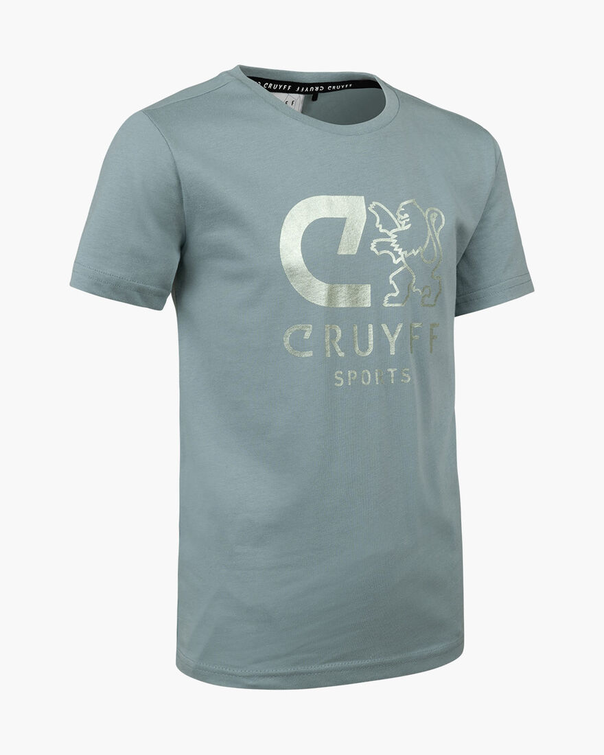 Booster Tee  - 100% Cotton, Blue, hi-res