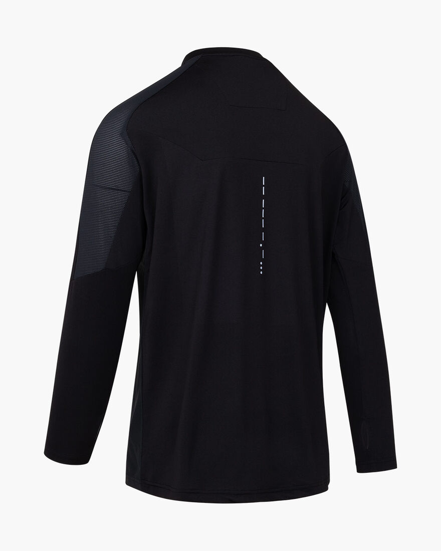 Montserrat Hybrid LS - 75%Nylon 25%Spandex, Black, hi-res