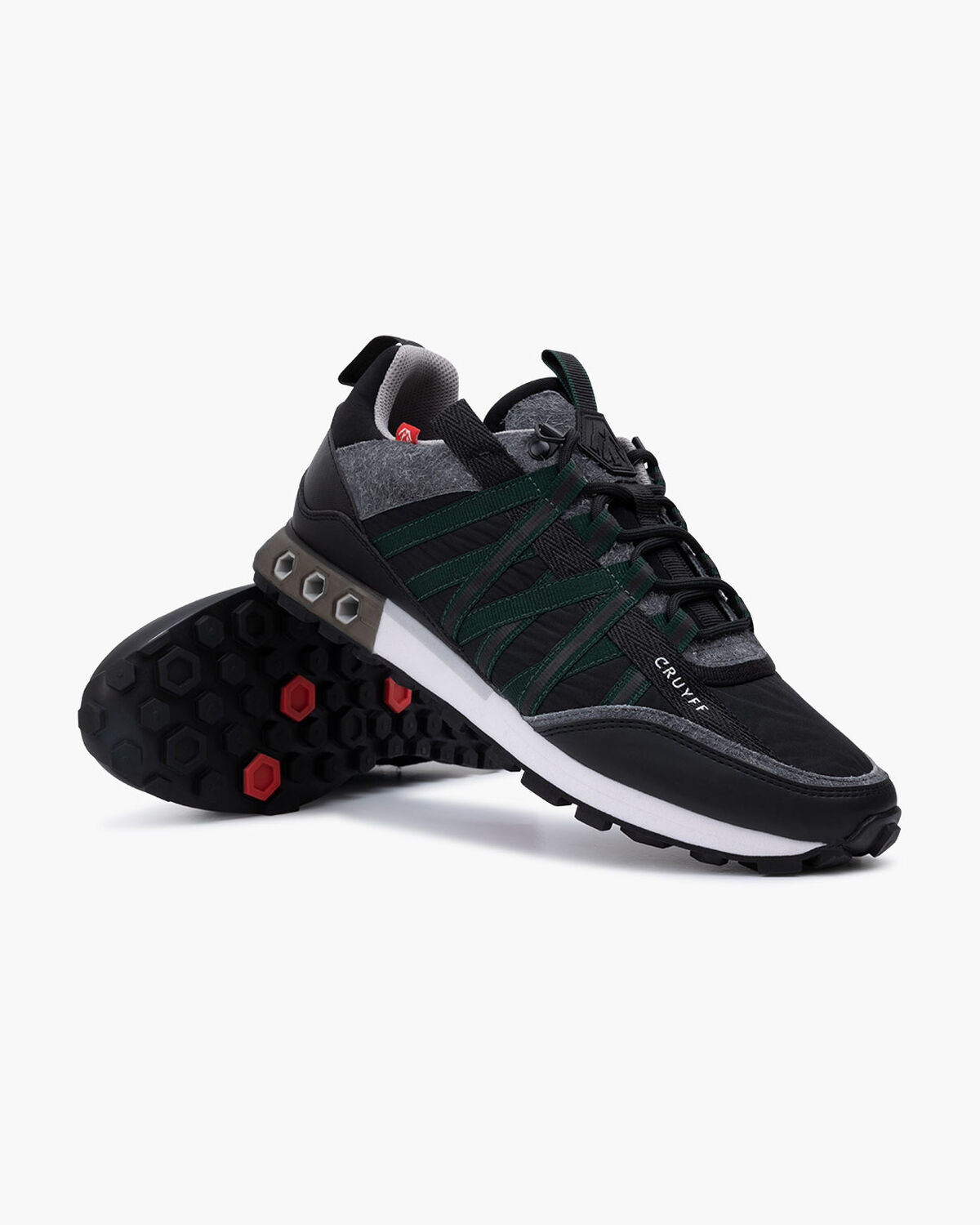 Fearia Hex \\ Montserrat, Black/Green, hi-res