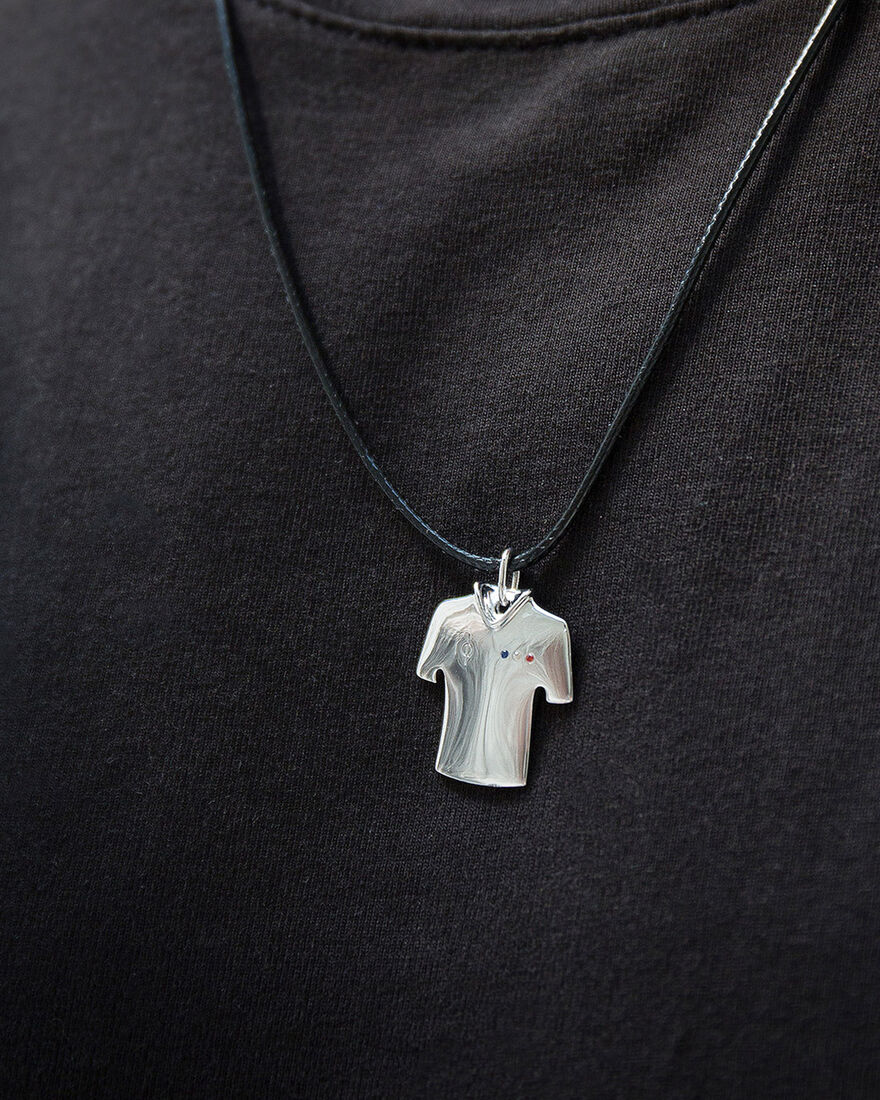 Edson - Jersey Necklace , Black, hi-res