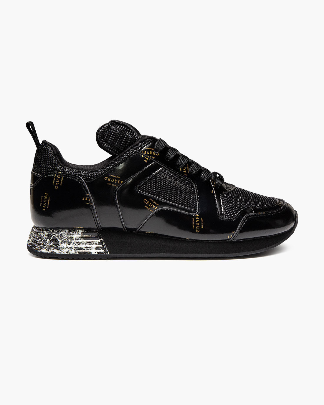 Shop Lusso Black Netmesh Icon Graphic Official Cruyff Webshop