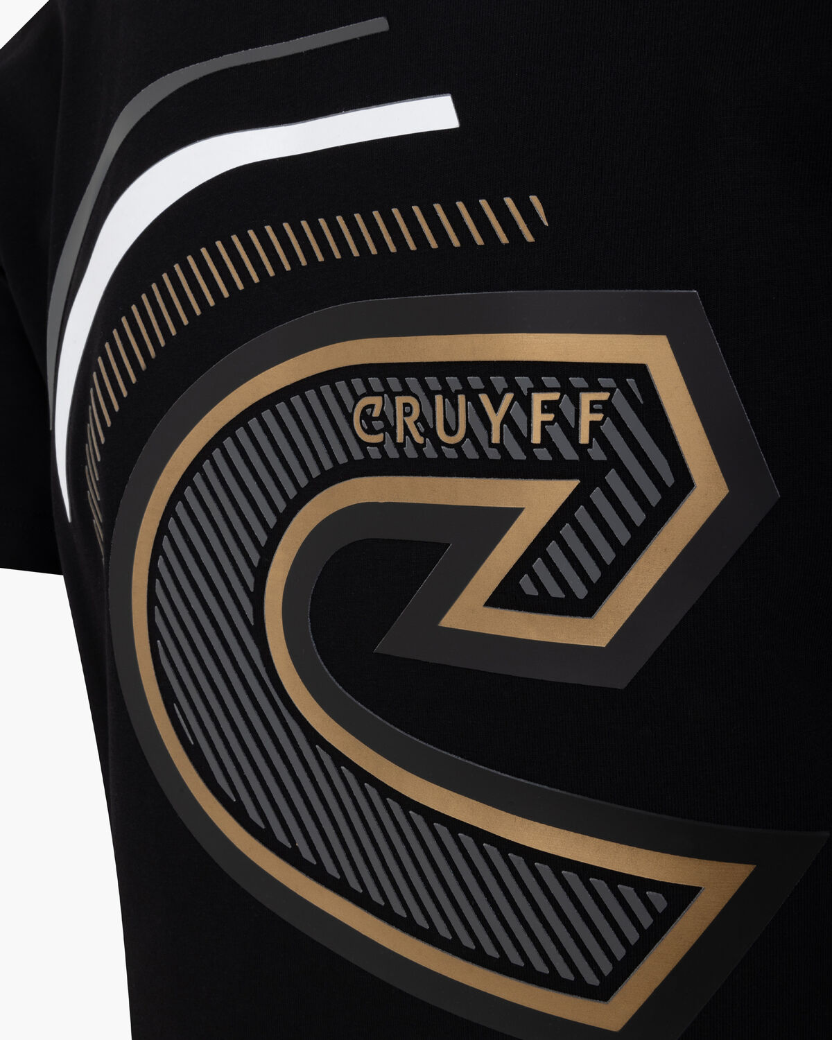 Altius Tee, Black/Gold, hi-res