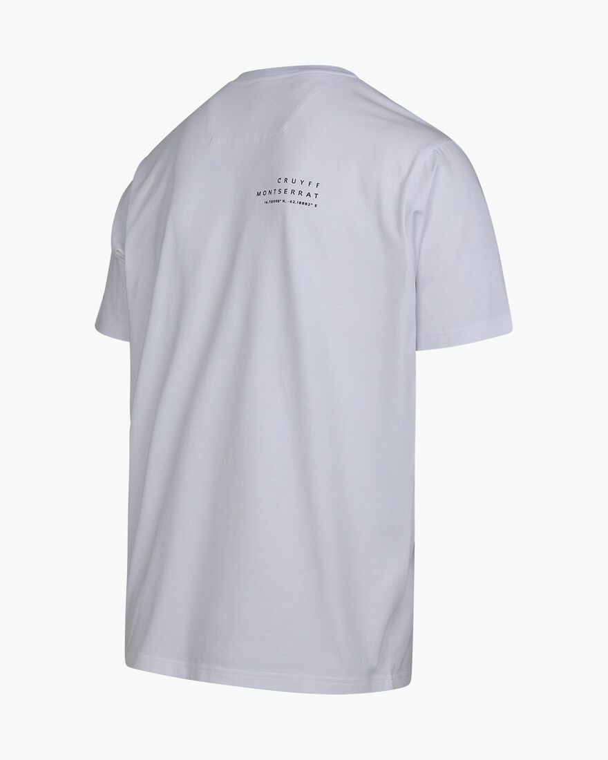 Montserrat Peak Tee - 95 %Cotton 5%Elastane, White, hi-res