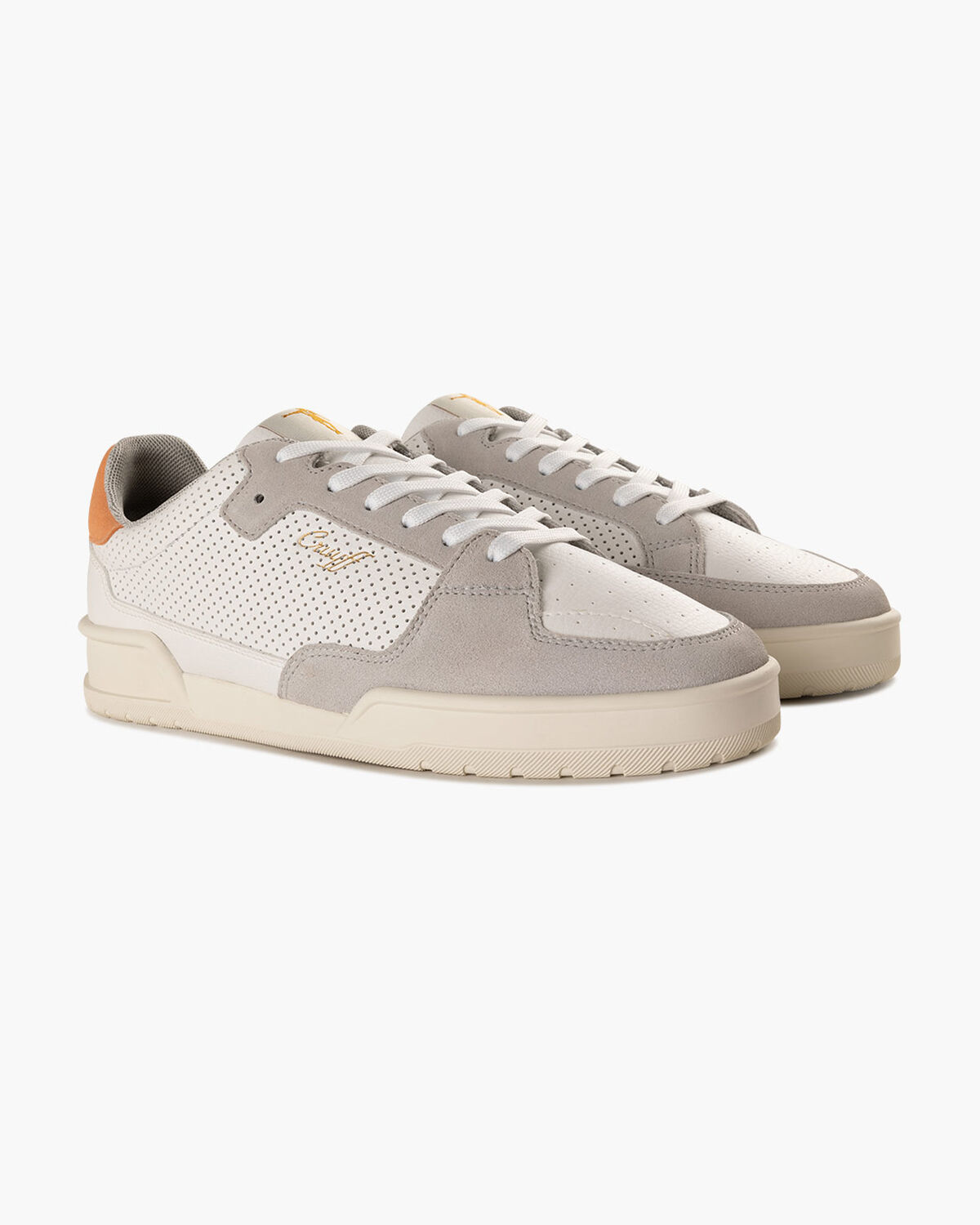 Legacy Twincup - Tumbled/Suede, White/Orange, hi-res
