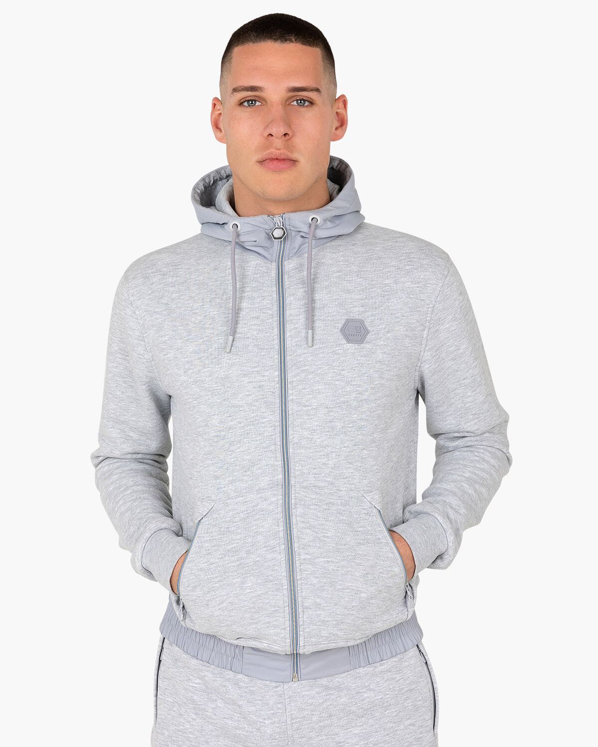 Aimar Zip Thu, Grey, hi-res