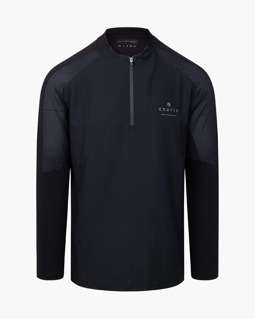 Montserrat Hybrid LS - 75%Nylon 25%Spandex, Black, hi-res