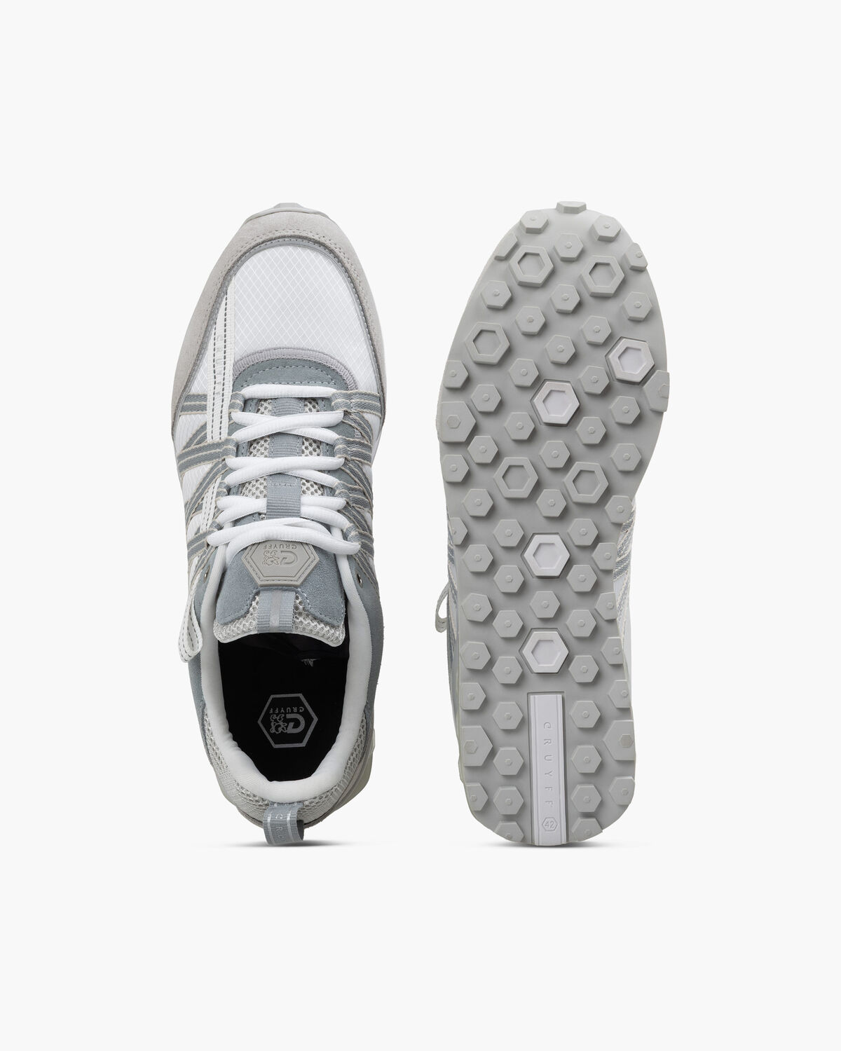 Fearia Hex-Tech, White/Grey, hi-res