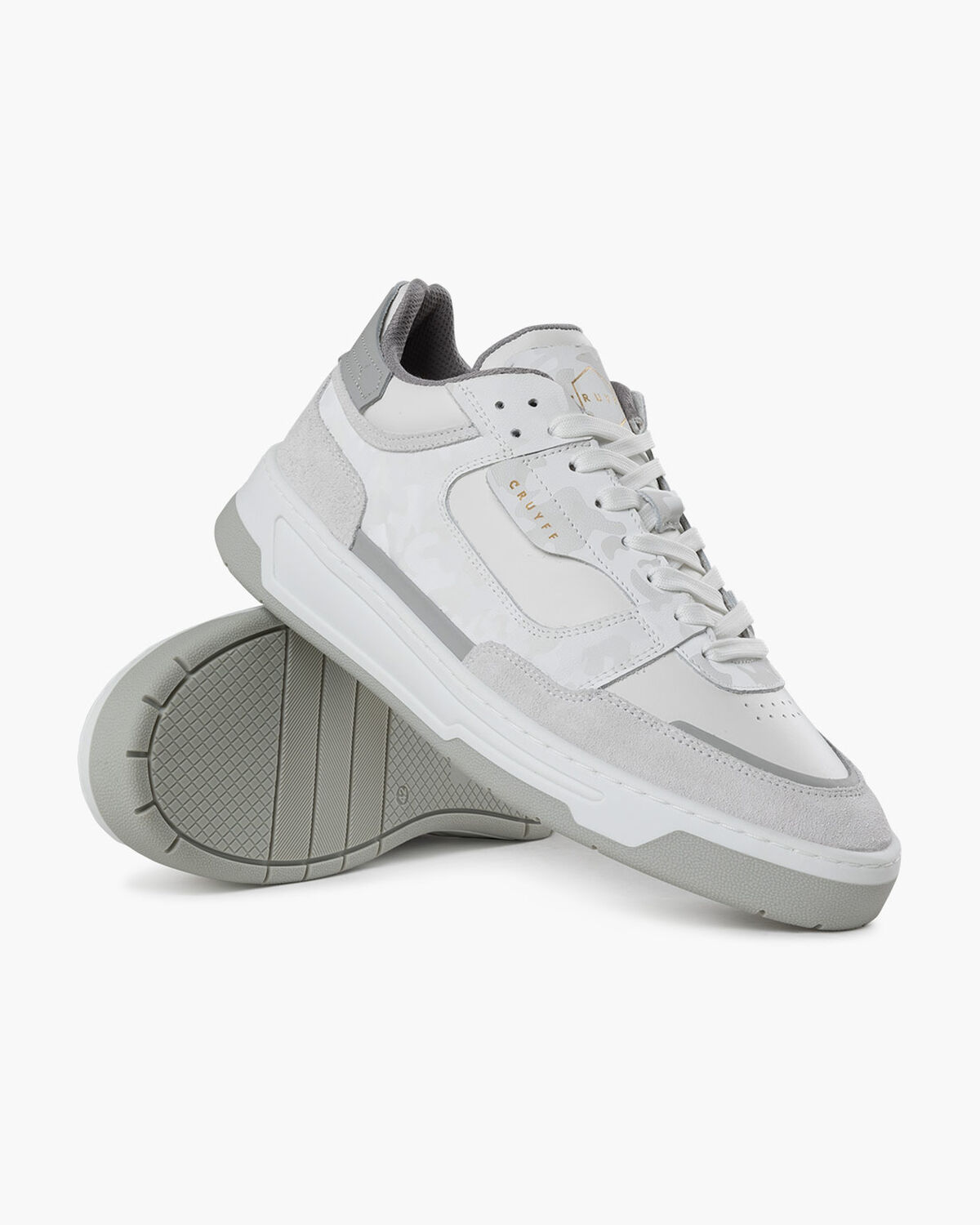 Nemes Mid - Soft Nappa/Camo leather, White, hi-res