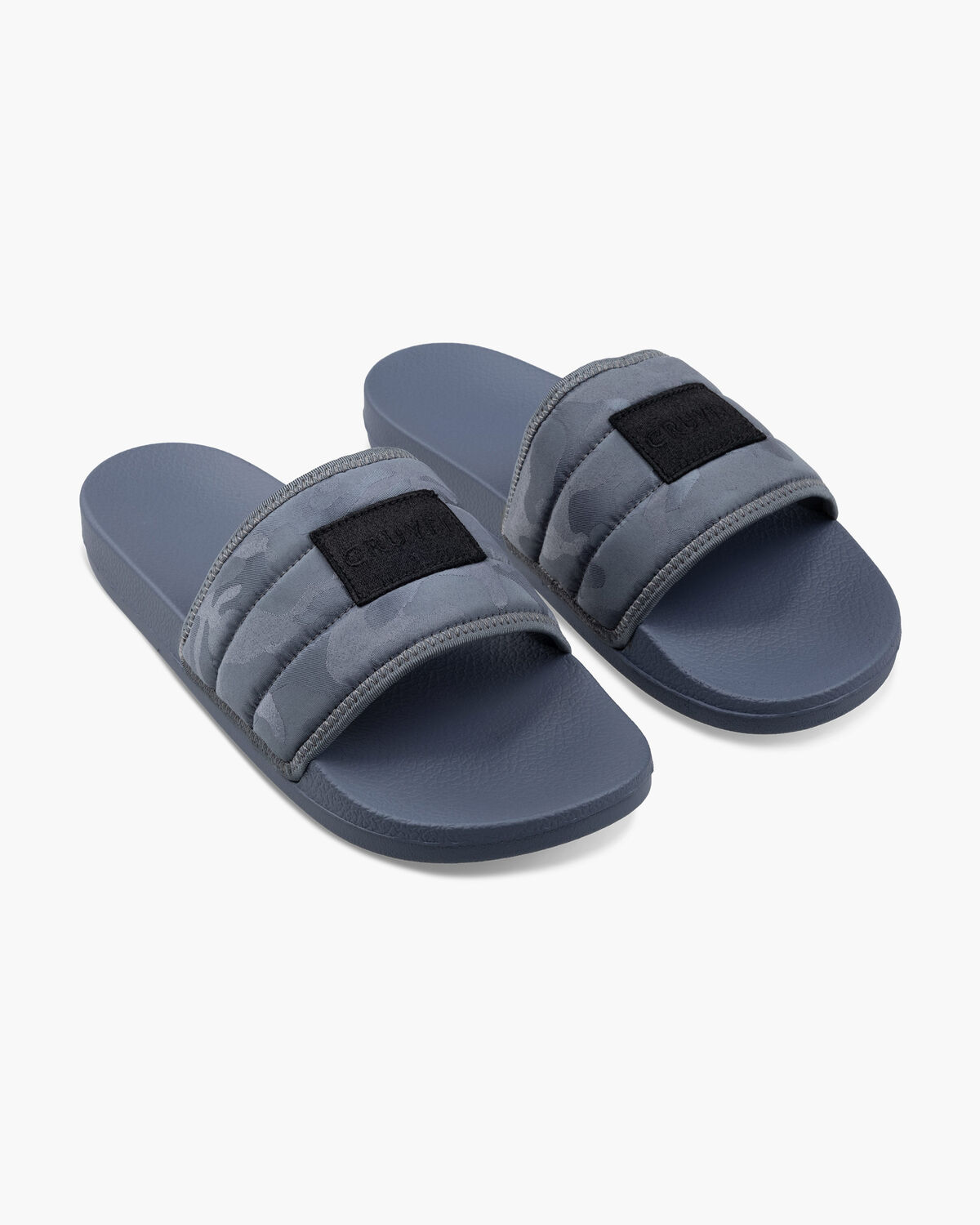 Quilted slide, Grey, hi-res
