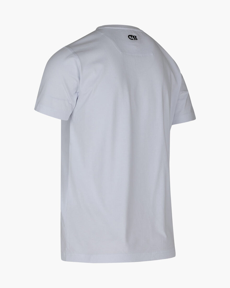 Camillo Tee - 95% Cotton / 5% Elastane, White, hi-res