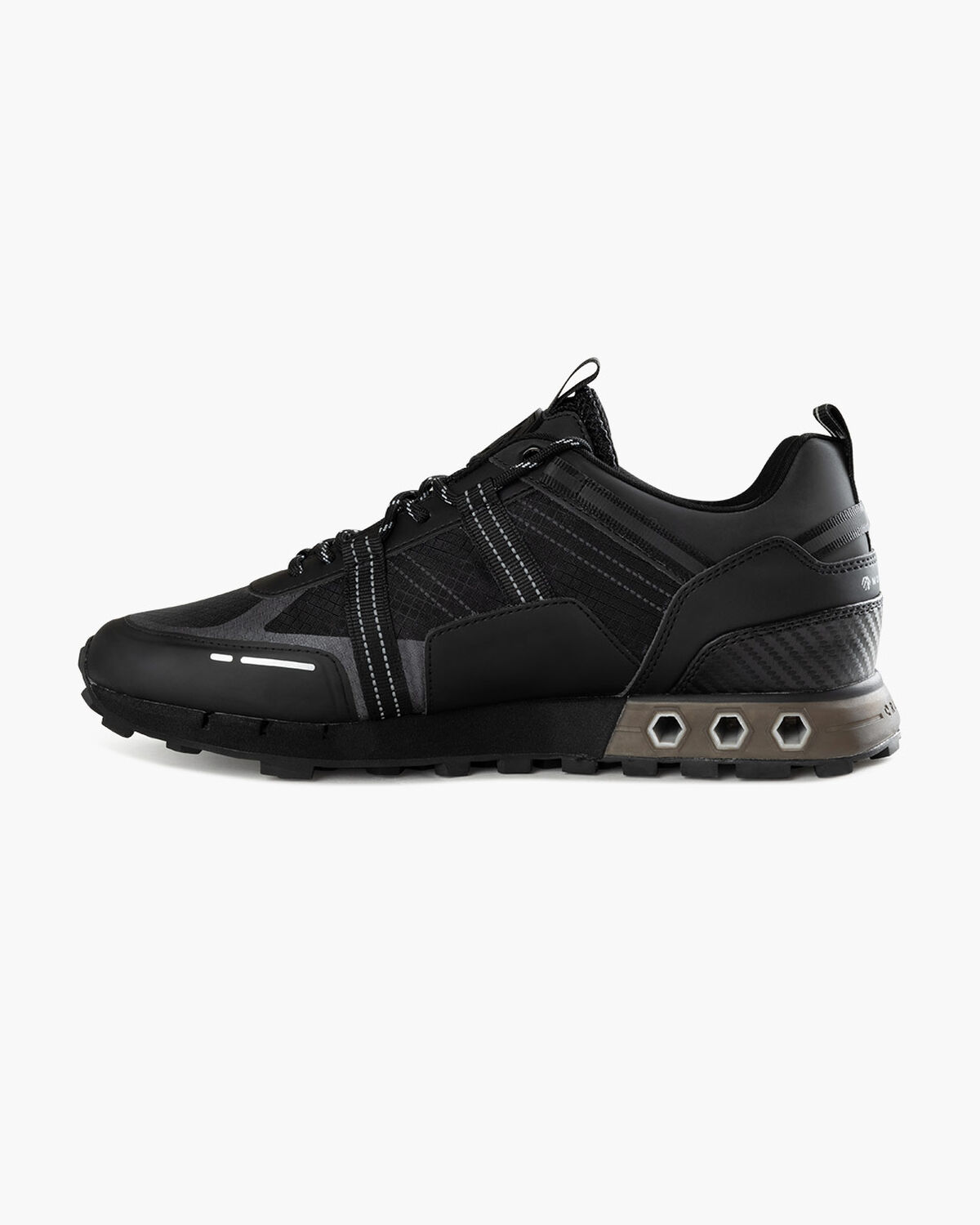 Inter Lace \\ Montserrat, Black/Black, hi-res