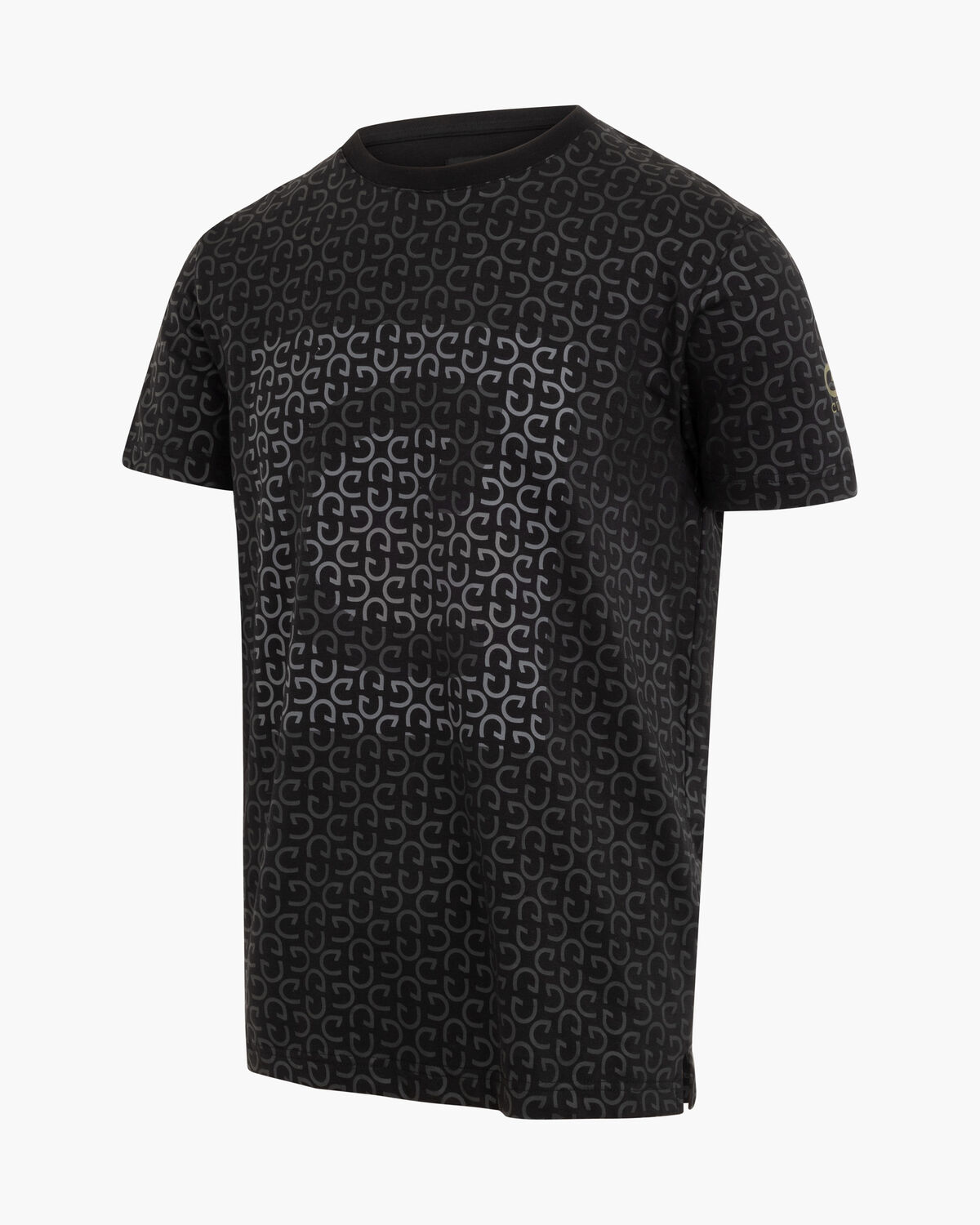Tyron Tee, Black/Gold, hi-res