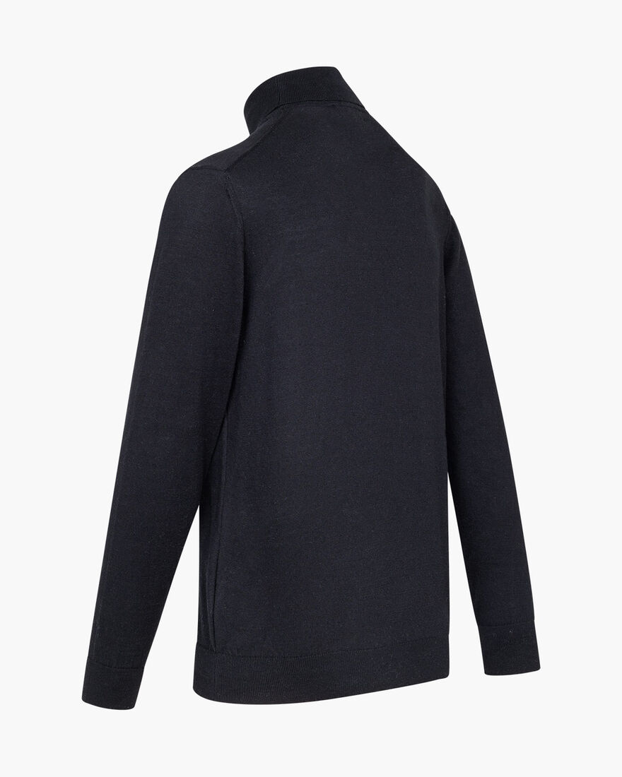 Basco Turtle Neck - Cotton, Black, hi-res